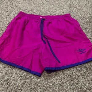 Umbro 90s Vintage Soccer Shorts Made in USA